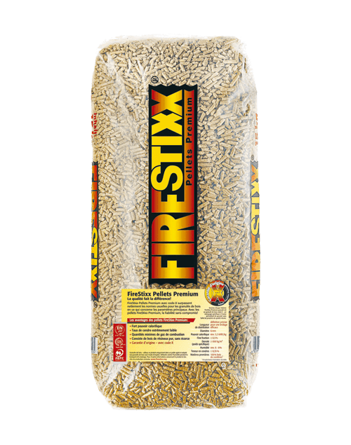 Pellet Firestixx da 15 kg x 70 sacchi abete chiaro